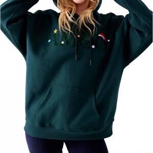 NEW AMOO xmas special edition hoodie in green